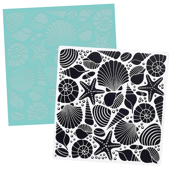 PandaHall Plastic Embossing Folders, Concave-Convex Embossing Stencils, for Handcraft Photo Album Decoration, Shell Pattern, 127x128x2.5mm...
PandaHall Plastic Embossing Folders, Concave-Convex Embossing Stencils, for Handcraft Photo Album Decoration, Shell Pattern, 127x128x2.5mm...