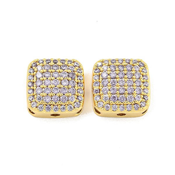 PandaHall Brass Micro Pave Cubic Zirconia Multi-Strand Links, Square, Real 18K Gold Plated, Clear, 12x12x5.3mm, Hole: 1.6mm Brass+Cubic...
PandaHall Brass Micro Pave Cubic Zirconia Multi-Strand Links, Square, Real 18K Gold Plated, Clear, 12x12x5.3mm, Hole: 1.6mm Brass+Cubic...