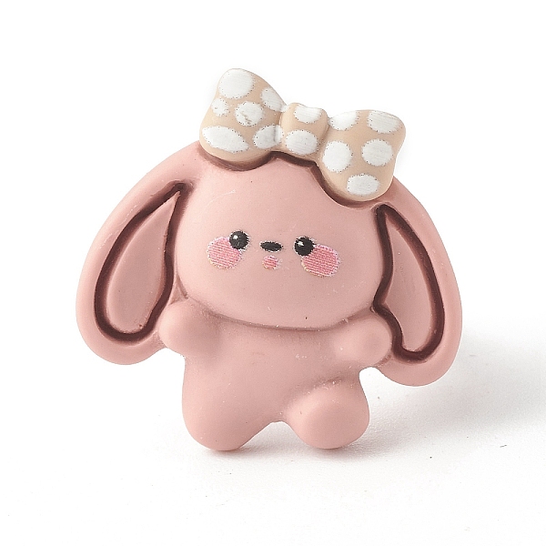 PandaHall Resin 3D Rabbit Adjustable Ring, Animal Brass Finger Ring for Women, Light Coral, US Size 4 3/4(15.4mm) Resin
PandaHall Resin 3D Rabbit Adjustable Ring, Animal Brass Finger Ring for Women, Light Coral, US Size 4 3/4(15.4mm) Resin