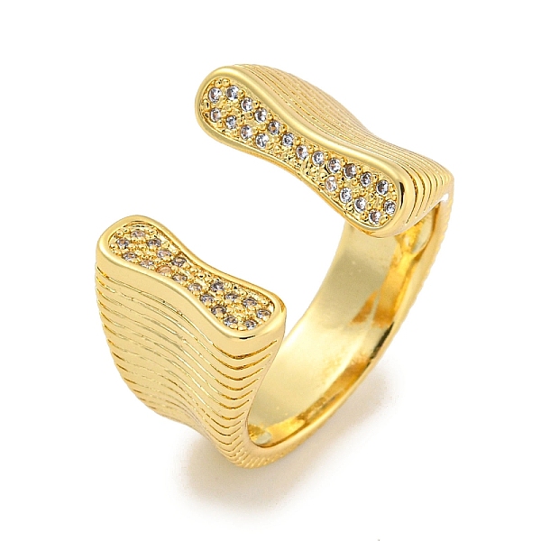 PandaHall Rack Plating Brass Micro Pave Cubic Zirconia Open Cuff Ring, Wide Band Ring for Women, Long-Lasting Plated, Cadmium Free & Lead...
PandaHall Rack Plating Brass Micro Pave Cubic Zirconia Open Cuff Ring, Wide Band Ring for Women, Long-Lasting Plated, Cadmium Free & Lead...