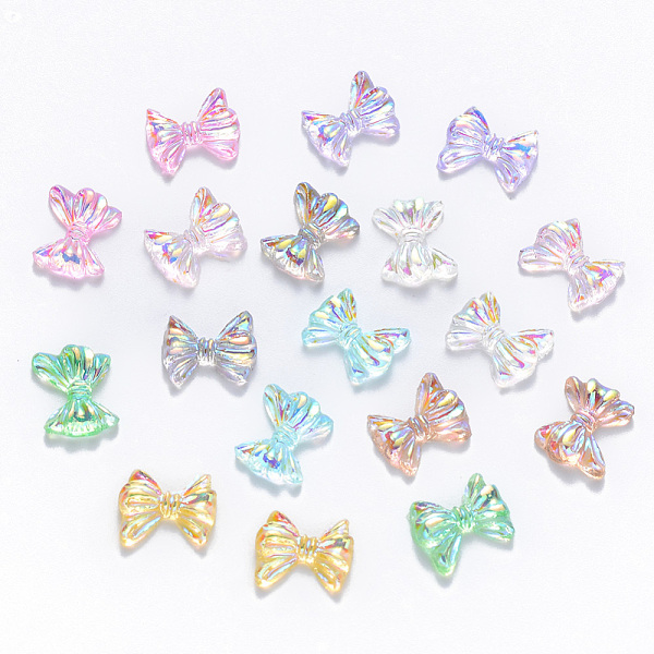 PandaHall Resin Cabochons, Nail Art Decoration Accessories, AB Color Plated, Bowknot, Mixed Color, 9x11x3mm Resin Bowknot Multicolor
PandaHall Resin Cabochons, Nail Art Decoration Accessories, AB Color Plated, Bowknot, Mixed Color, 9x11x3mm Resin Bowknot Multicolor