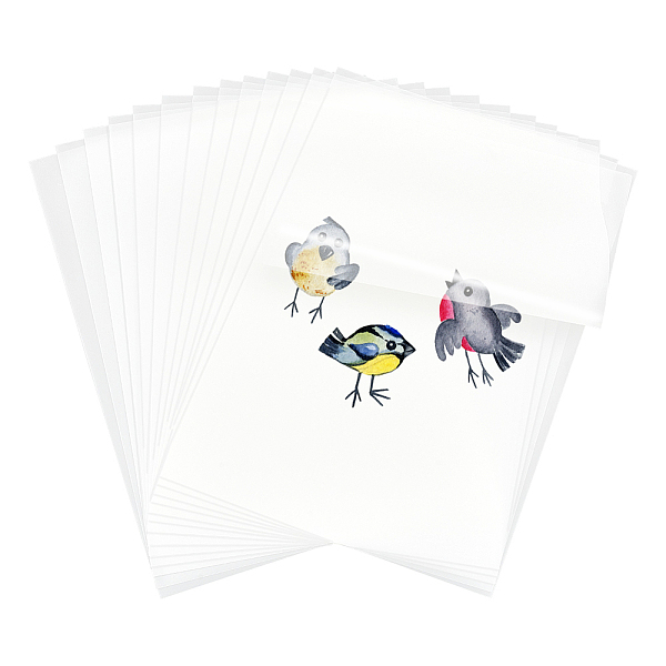 PandaHall 30 Sheets A4 DTF Transfer Film, Blank Iron on Vinyl for Printers DTF Transfer Film for DTF Sublimation Printer Glossy Clear...
PandaHall 30 Sheets A4 DTF Transfer Film, Blank Iron on Vinyl for Printers DTF Transfer Film for DTF Sublimation Printer Glossy Clear...