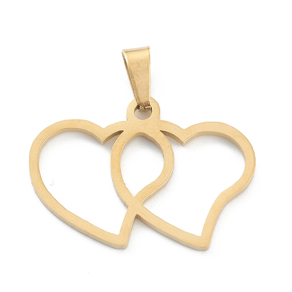 PandaHall Ion Plating(IP) 304 Stainless Steel Pendants, Cross Heart, Golden, 17x24x1mm, Hole: 5x3mm 304 Stainless Steel Heart
PandaHall Ion Plating(IP) 304 Stainless Steel Pendants, Cross Heart, Golden, 17x24x1mm, Hole: 5x3mm 304 Stainless Steel Heart