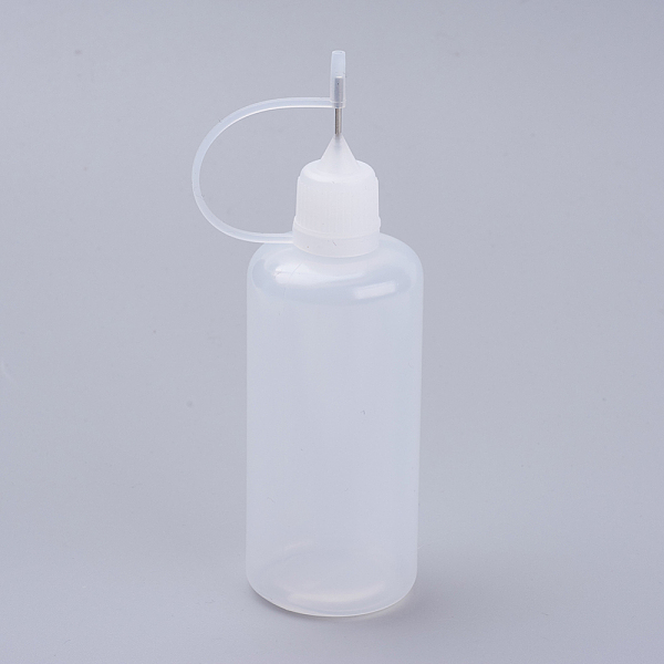 PandaHall 60ml Plastic Glue Bottles, with Steel Pin, White, 11.5~11.6x3.5cm, Capacity: 60ml(2.02 fl. oz) Plastic White
PandaHall 60ml Plastic Glue Bottles, with Steel Pin, White, 11.5~11.6x3.5cm, Capacity: 60ml(2.02 fl. oz) Plastic White