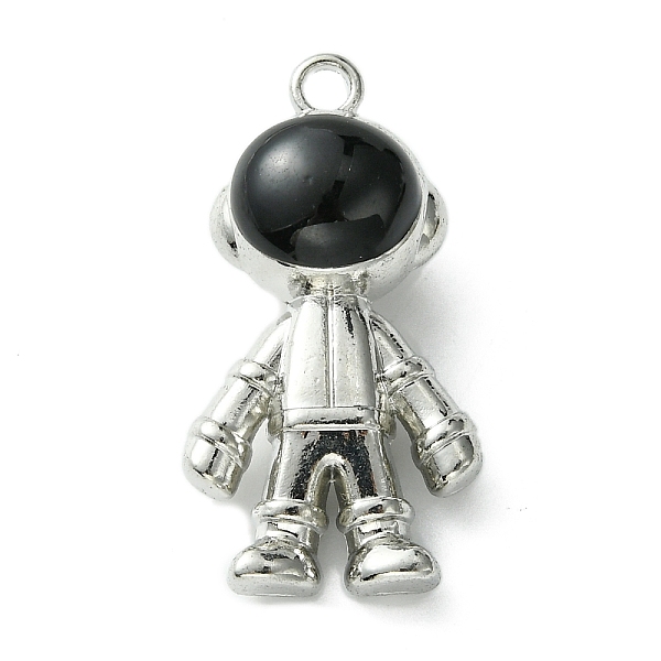 PandaHall Alloy Enamel Pendants, Spaceman Charm, Platinum, 32x17x11.5mm, Hole: 2.5mm Alloy+Enamel Others Black
PandaHall Alloy Enamel Pendants, Spaceman Charm, Platinum, 32x17x11.5mm, Hole: 2.5mm Alloy+Enamel Others Black