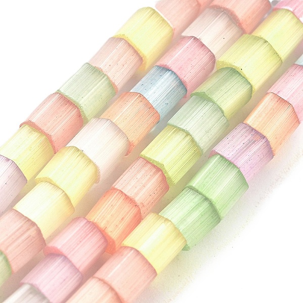 PandaHall Electroplate Glass Beads Strands, Column, Colorful, 3.5x3~3.5x3~3.5mm, Hole: 1mm, about 94pcs/strand, 14.17''(36cm) Glass Column
PandaHall Electroplate Glass Beads Strands, Column, Colorful, 3.5x3~3.5x3~3.5mm, Hole: 1mm, about 94pcs/strand, 14.17''(36cm) Glass Column