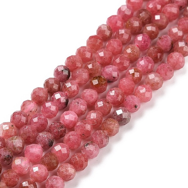 PandaHall Natural Rhodonite Beads Strands, Faceted, Round, 4mm, Hole: 0.7mm, about 93~94pcs/strand, 15.35~15.55 inch(39~39.5cm) Rhodonite...
PandaHall Natural Rhodonite Beads Strands, Faceted, Round, 4mm, Hole: 0.7mm, about 93~94pcs/strand, 15.35~15.55 inch(39~39.5cm) Rhodonite...