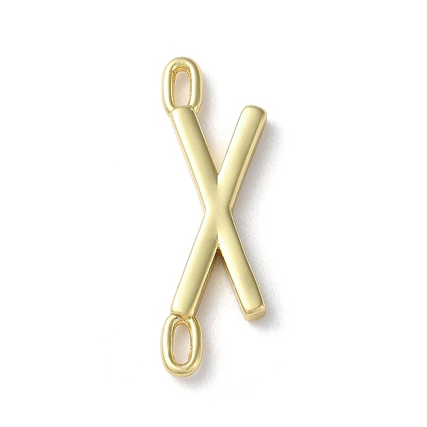 PandaHall Rack Plating Brass Connector Charms, Cadmium Free & Lead Free, Long-Lasting Plated, Real 18K Gold Plated, Letter X, 22.5x7x1.5mm...
PandaHall Rack Plating Brass Connector Charms, Cadmium Free & Lead Free, Long-Lasting Plated, Real 18K Gold Plated, Letter X, 22.5x7x1.5mm...