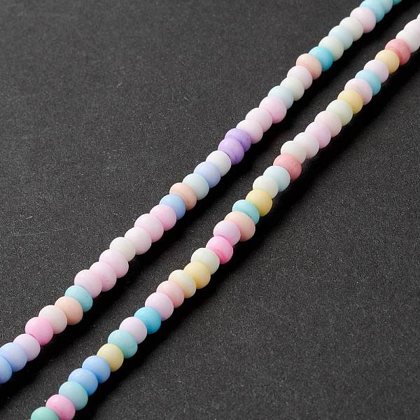 PandaHall Handmade Lampwork Beads Strand, Spray Painted, Rondelle, Mixed Color, 4~5.5x2~4mm, Hole: 1.2mm, about 130pcs/strand, 14.96 inch..., Multicolor
PandaHall Handmade Lampwork Beads Strand, Spray Painted, Rondelle, Mixed Color, 4~5.5x2~4mm, Hole: 1.2mm, about 130pcs/strand, 14.96 inch..., Multicolor