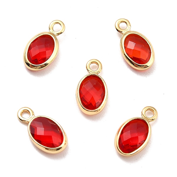 PandaHall Eco-Friendly Brass with Glass Pendants, Long-Lasting Plated, Lead Free & Cadmium Free & Nickel Free, Oval, Real 18K Gold Plated..., Red
PandaHall Eco-Friendly Brass with Glass Pendants, Long-Lasting Plated, Lead Free & Cadmium Free & Nickel Free, Oval, Real 18K Gold Plated..., Red