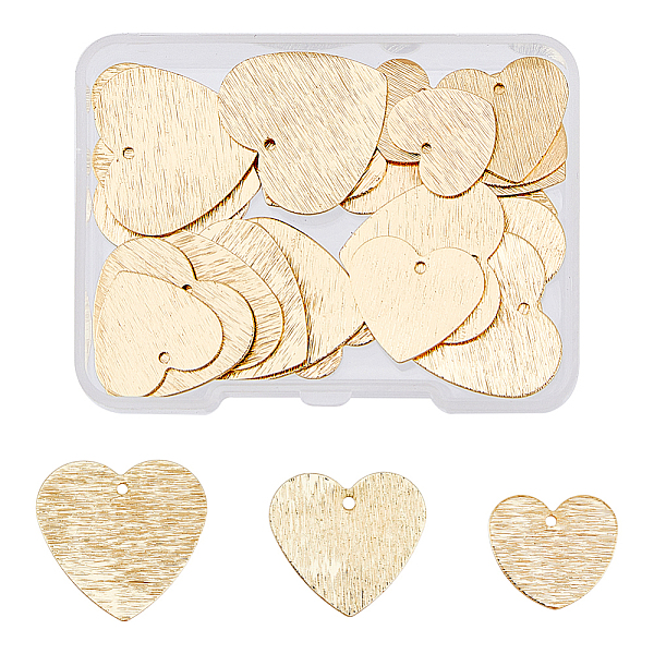 PandaHall SUPERFINDINGS 30Pcs 3 Style Brass Pendants Charms Rack Plated Brass Blank Charms Heart Blank Stamping Tag Pendants for Bracelet...
PandaHall SUPERFINDINGS 30Pcs 3 Style Brass Pendants Charms Rack Plated Brass Blank Charms Heart Blank Stamping Tag Pendants for Bracelet...