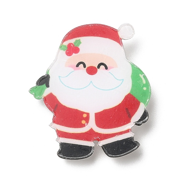 PandaHall Christmas Theme Acrylic Brooch, with 201 Stainless Steel Pin, Santa Claus, 31.5x28x7mm Acrylic Santa Claus
PandaHall Christmas Theme Acrylic Brooch, with 201 Stainless Steel Pin, Santa Claus, 31.5x28x7mm Acrylic Santa Claus