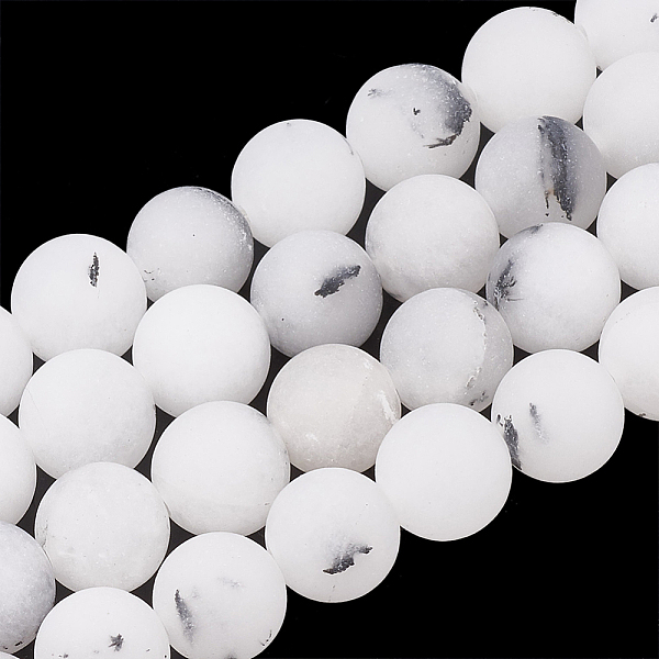 PandaHall Natural Rutilated Quartz Beads Strands, Frosted, Round, 6mm, Hole: 1mm, about 63pcs/strand, 15.5 inch Rutilated Quartz Round
PandaHall Natural Rutilated Quartz Beads Strands, Frosted, Round, 6mm, Hole: 1mm, about 63pcs/strand, 15.5 inch Rutilated Quartz Round