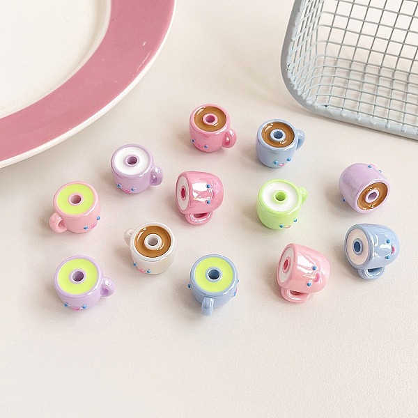 PandaHall Opaque Acrylic Bead, Cup, Mixed Color, 14.7x20x16.5mm, Hole: 3.8mm Acrylic Tableware Multicolor
PandaHall Opaque Acrylic Bead, Cup, Mixed Color, 14.7x20x16.5mm, Hole: 3.8mm Acrylic Tableware Multicolor