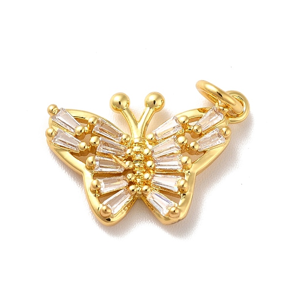 PandaHall Rack Plating Brass Micro Pave Cubic Zirconia Pendants, with Jump Rings, Long-Lasting Plated, Butterfly, Clear, Golden, 19x13.5x3mm...
PandaHall Rack Plating Brass Micro Pave Cubic Zirconia Pendants, with Jump Rings, Long-Lasting Plated, Butterfly, Clear, Golden, 19x13.5x3mm...