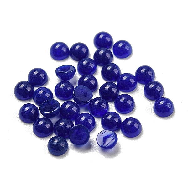 PandaHall Natural White Jade Dyed Cabochons, Half Round, 4x2~2.5mm White Jade Half Round
PandaHall Natural White Jade Dyed Cabochons, Half Round, 4x2~2.5mm White Jade Half Round