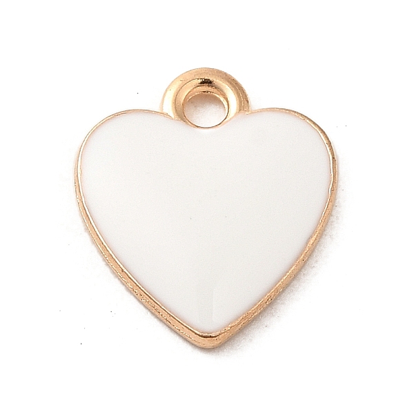 PandaHall Alloy Enamel Charms, Light Gold, Heart Charm, White, 12.5x11x1.6mm, Hole: 1.2mm Alloy+Enamel Heart White
PandaHall Alloy Enamel Charms, Light Gold, Heart Charm, White, 12.5x11x1.6mm, Hole: 1.2mm Alloy+Enamel Heart White