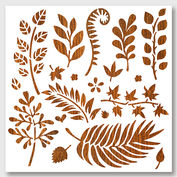 PandaHall Mixed Leaves Stencil, Reusable Fern Leaves PET Plant Painting Templates DIY Art Craft Painting Wall Cut Stencils 11.811.8" for...
PandaHall Mixed Leaves Stencil, Reusable Fern Leaves PET Plant Painting Templates DIY Art Craft Painting Wall Cut Stencils 11.811.8" for...