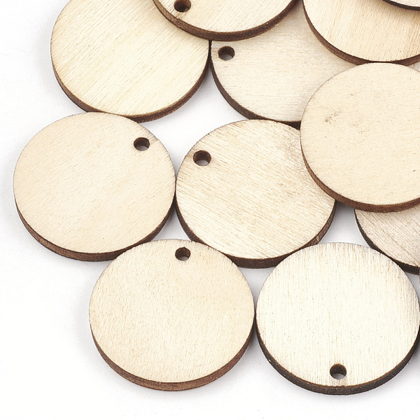 PandaHall Undyed Wood Pendants, Flat Round, Wheat, 24.5x3mm, Hole: 2mm Wood Flat Round Orange
PandaHall Undyed Wood Pendants, Flat Round, Wheat, 24.5x3mm, Hole: 2mm Wood Flat Round Orange