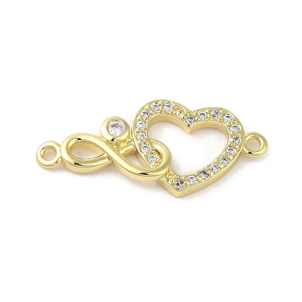 PandaHall Rack Plating Brass Micro Pave Clear Cubic Zirconia Heart Infinity Connector Charms, Long-Lasting Plated, Cadmium Free & Lead Free...
PandaHall Rack Plating Brass Micro Pave Clear Cubic Zirconia Heart Infinity Connector Charms, Long-Lasting Plated, Cadmium Free & Lead Free...