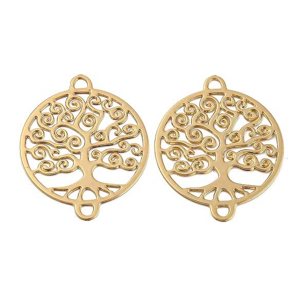 PandaHall Rack Plating Brass Hollow Out Tree Connector Charms, Long-Lasting Plated, Flat Round Etched Metal Embellishments, Light Gold...
PandaHall Rack Plating Brass Hollow Out Tree Connector Charms, Long-Lasting Plated, Flat Round Etched Metal Embellishments, Light Gold...