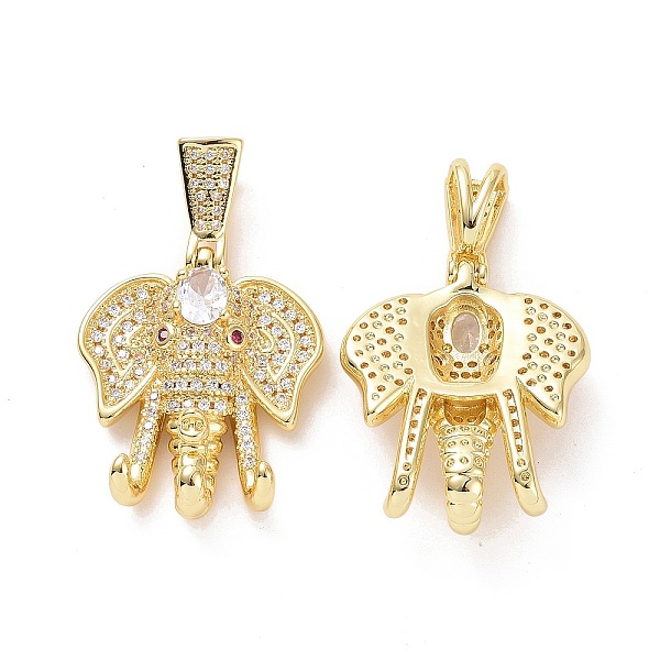PandaHall Brass Micro Pave Cubic Zirconia Pendants, Elephant Charms, Golden, Clear, 30x24.5x10mm, Hole: 4x8mm Brass+Cubic Zirconia Elephant...
PandaHall Brass Micro Pave Cubic Zirconia Pendants, Elephant Charms, Golden, Clear, 30x24.5x10mm, Hole: 4x8mm Brass+Cubic Zirconia Elephant...
