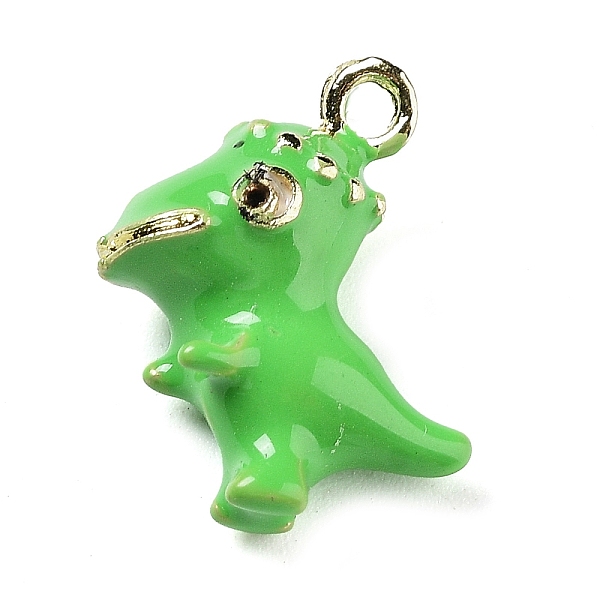 PandaHall Alloy Enamel Pendants, 3D Dinosaur Charm, Golden, Lime Green, 6.5x13x6mm, Hole: 1.6mm Alloy+Enamel Dinosaur
PandaHall Alloy Enamel Pendants, 3D Dinosaur Charm, Golden, Lime Green, 6.5x13x6mm, Hole: 1.6mm Alloy+Enamel Dinosaur