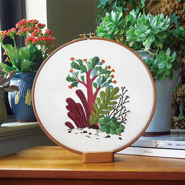 PandaHall Cactus Pattern DIY Embroidery Starter Kits, including Embroidery Fabric & Thread, Needle, Instruction Sheet, Colorful, 290x290mm...
PandaHall Cactus Pattern DIY Embroidery Starter Kits, including Embroidery Fabric & Thread, Needle, Instruction Sheet, Colorful, 290x290mm...