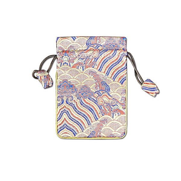 PandaHall Chinese Style Cloth Landscape Print Bags, Drawstring Pouches for Jewelry Storage, Rectangle, Lemon Chiffon, 15x10cm Cloth...
PandaHall Chinese Style Cloth Landscape Print Bags, Drawstring Pouches for Jewelry Storage, Rectangle, Lemon Chiffon, 15x10cm Cloth...