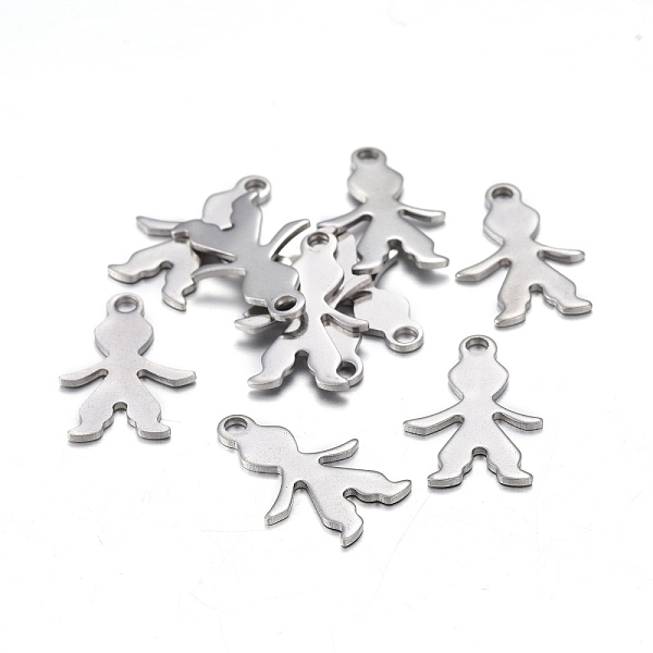 PandaHall 201 Stainless Steel Pendants, Stamping Blank Tag, Laser Cut, Human, Stainless Steel Color, 16x10.5x0.7mm, Hole: 1.6mm 201...
PandaHall 201 Stainless Steel Pendants, Stamping Blank Tag, Laser Cut, Human, Stainless Steel Color, 16x10.5x0.7mm, Hole: 1.6mm 201...
