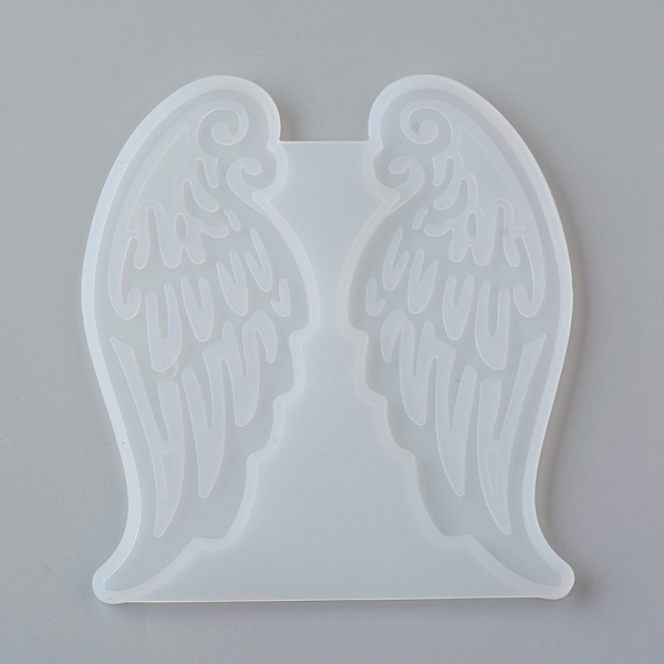 PandaHall DIY Wing Silicone Molds, Resin Casting Molds, For UV Resin, Epoxy Resin Jewelry Making, White, 87x80x3.5mm, Inner Size: about...
PandaHall DIY Wing Silicone Molds, Resin Casting Molds, For UV Resin, Epoxy Resin Jewelry Making, White, 87x80x3.5mm, Inner Size: about...