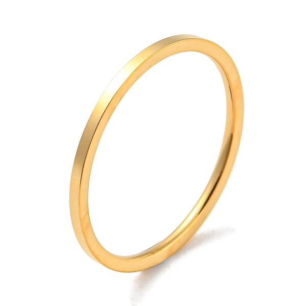 PandaHall Ion Plating(IP) 304 Stainless Steel Simple Plain Band Finger Ring for Women Men, Real 18K Gold Plated, Size 6, Inner Diameter...
PandaHall Ion Plating(IP) 304 Stainless Steel Simple Plain Band Finger Ring for Women Men, Real 18K Gold Plated, Size 6, Inner Diameter...