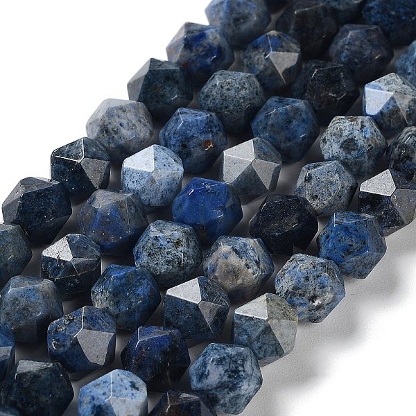 PandaHall Natural Dumortierite Quartz Beads Strands, Faceted, Star Cut Round Beads, 7.5~8.5x7~8x7~8mm, Hole: 1.4mm, about 48~49pcs/strand...
PandaHall Natural Dumortierite Quartz Beads Strands, Faceted, Star Cut Round Beads, 7.5~8.5x7~8x7~8mm, Hole: 1.4mm, about 48~49pcs/strand...