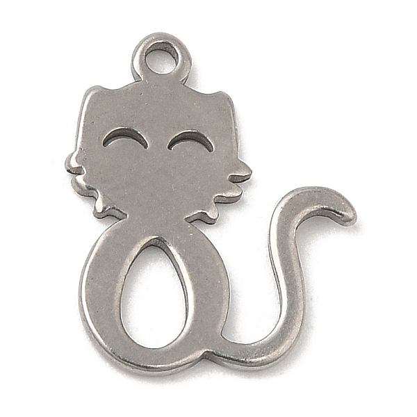 PandaHall 304 Stainless Steel Charms, Laser Cut, Cat Charm, Stainless Steel Color, 13.5x10x1mm, Hole: 1.2mm 304 Stainless Steel Cat Shape
PandaHall 304 Stainless Steel Charms, Laser Cut, Cat Charm, Stainless Steel Color, 13.5x10x1mm, Hole: 1.2mm 304 Stainless Steel Cat Shape