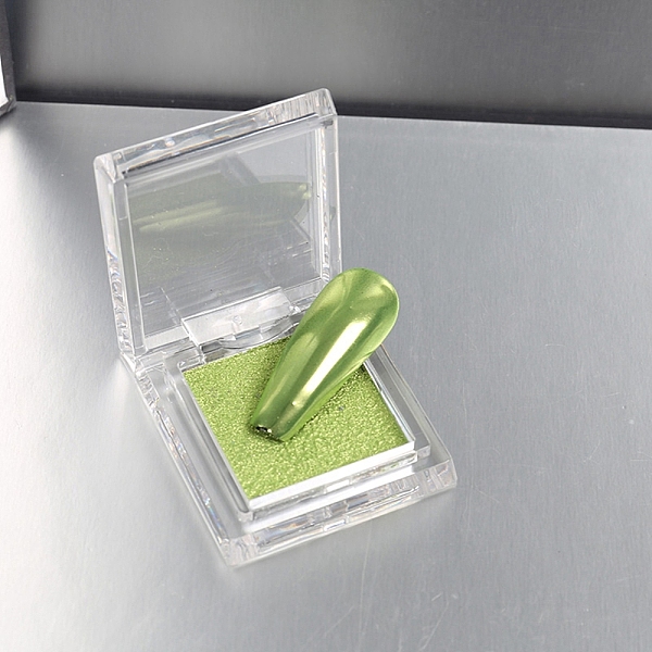PandaHall Shiny Nail Glitter Powder, Mirror Effect, Powder Starlight Pigment Decoration, with 1pc Brushes(Free), Light Green, Plastic Box...
PandaHall Shiny Nail Glitter Powder, Mirror Effect, Powder Starlight Pigment Decoration, with 1pc Brushes(Free), Light Green, Plastic Box...