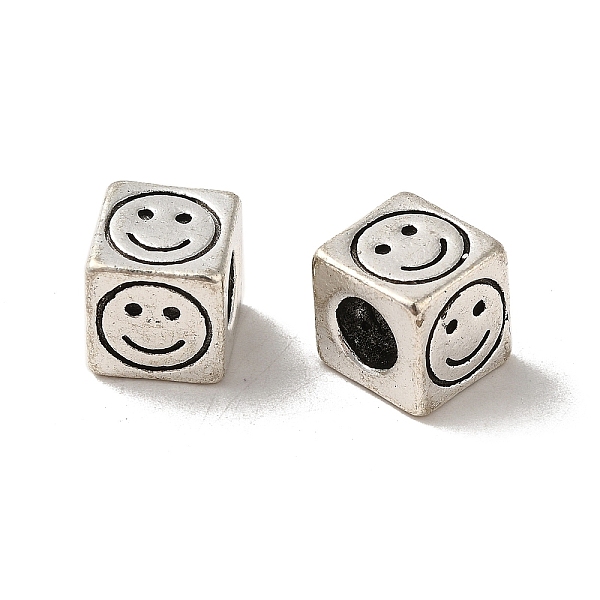 PandaHall Tibetan Style Alloy European Bead Rhinestone Settings, Large Hole Beads, Cadmium Free & Lead Free, Cube, Antique Silver...
PandaHall Tibetan Style Alloy European Bead Rhinestone Settings, Large Hole Beads, Cadmium Free & Lead Free, Cube, Antique Silver...
