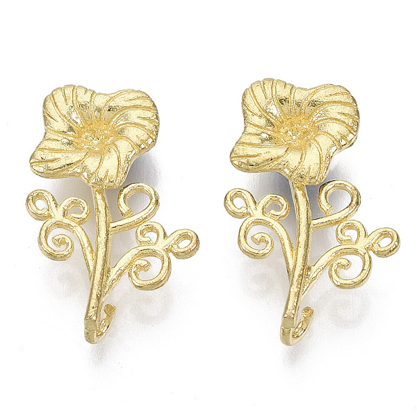 PandaHall Brass Pendants, Nickel Free, Flower, Raw(Unplated), 19.5x13x4.5mm, Hole: 1.2mm Brass Flower
PandaHall Brass Pendants, Nickel Free, Flower, Raw(Unplated), 19.5x13x4.5mm, Hole: 1.2mm Brass Flower