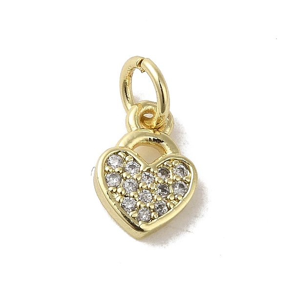 PandaHall Real 18K Gold Plated Brass Pave Cubic Zirconia Pendants, with Jump Rings, Heart, Clear, 9.5x7x2mm, Hole: 3mm Brass+Cubic Zirconia...
PandaHall Real 18K Gold Plated Brass Pave Cubic Zirconia Pendants, with Jump Rings, Heart, Clear, 9.5x7x2mm, Hole: 3mm Brass+Cubic Zirconia...