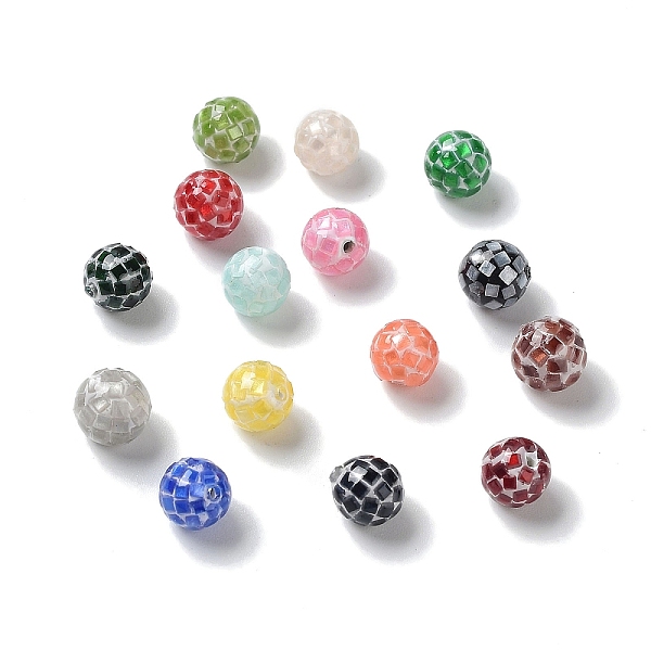PandaHall Colorful Craft Shell Half Drilled Beads, Dyed, Round, Mixed Color, 5.5~6x5.5~6mm, Hole: 1mm Other Sea Shell Round Multicolor
PandaHall Colorful Craft Shell Half Drilled Beads, Dyed, Round, Mixed Color, 5.5~6x5.5~6mm, Hole: 1mm Other Sea Shell Round Multicolor