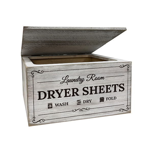 PandaHall Wood Tissue Boxes, Napkin Holder, for Laundry Room, Rectangle, Word, 200x130x110mm Wood Word
PandaHall Wood Tissue Boxes, Napkin Holder, for Laundry Room, Rectangle, Word, 200x130x110mm Wood Word