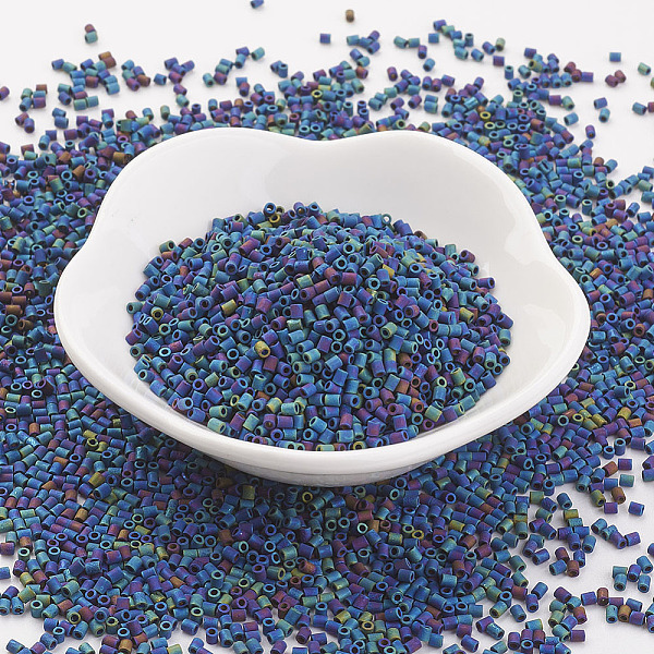 PandaHall TOHO Japanese Seed Beads, Glass Bugle Beads, (604) Dusty Lavender Metallic, 2x1.5mm, Hole: 0.7mm, about 14000pcs/bag Glass Purple
PandaHall TOHO Japanese Seed Beads, Glass Bugle Beads, (604) Dusty Lavender Metallic, 2x1.5mm, Hole: 0.7mm, about 14000pcs/bag Glass Purple