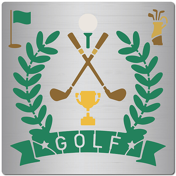 PandaHall Golf Theme Stainless Steel Metal Cutting Dies Stencils, for DIY Scrapbooking/Photo Album, Decorative Embossing, Matte Stainless...
PandaHall Golf Theme Stainless Steel Metal Cutting Dies Stencils, for DIY Scrapbooking/Photo Album, Decorative Embossing, Matte Stainless...