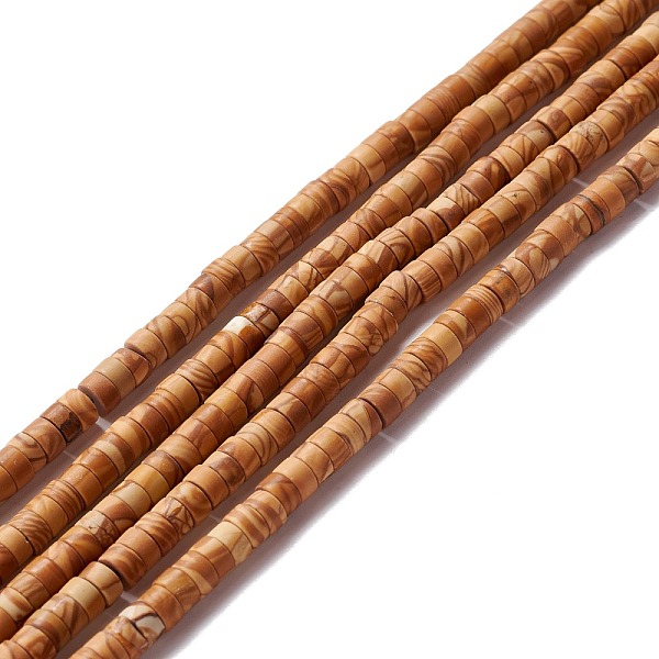 PandaHall Natural Wood Lace Stone Beads Strands, Flat Round, 4~4.5x2~2.5mm, Hole: 0.8~1mm, about 155~172pcs/strand, 15.12 inch~15.55 inch...
PandaHall Natural Wood Lace Stone Beads Strands, Flat Round, 4~4.5x2~2.5mm, Hole: 0.8~1mm, about 155~172pcs/strand, 15.12 inch~15.55 inch...