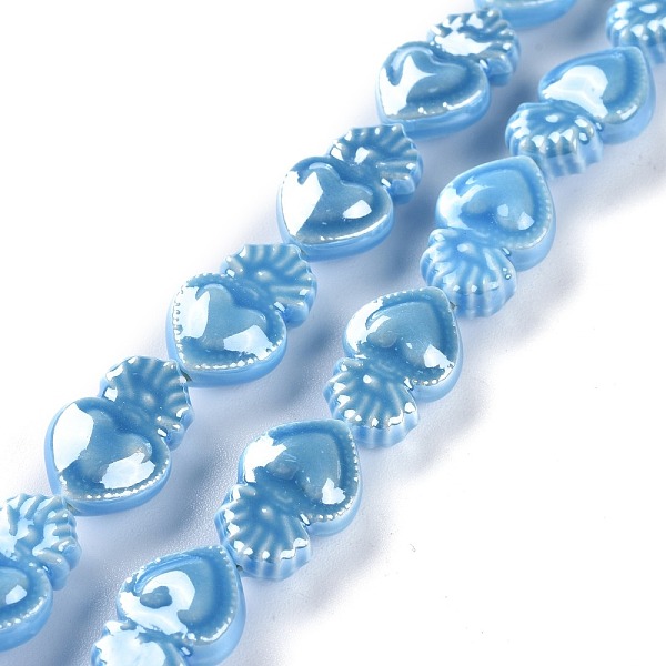 PandaHall Smooth Handmade Porcelain Beads, Octopus Shape, Deep Sky Blue, 15.7x10.3x6.2mm, Hole: 1.2mm, about 24pcs/Strand, 14.57''(37cm)...
PandaHall Smooth Handmade Porcelain Beads, Octopus Shape, Deep Sky Blue, 15.7x10.3x6.2mm, Hole: 1.2mm, about 24pcs/Strand, 14.57''(37cm)...
