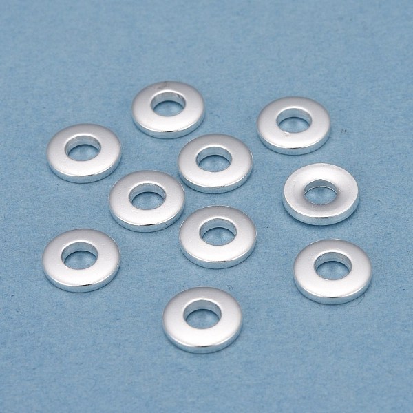 PandaHall 201 Stainless Steel Linking Rings, Donut, Silver, 8x1.5mm, Inner Diameter: 3.2~3.5mm 201 Stainless Steel Donut
PandaHall 201 Stainless Steel Linking Rings, Donut, Silver, 8x1.5mm, Inner Diameter: 3.2~3.5mm 201 Stainless Steel Donut