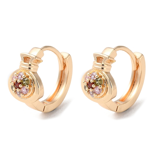 PandaHall Rack Plating Brass Micro Pave Colorful Cubic Zirconia Hoop Earrings, Lucky Bag, Light Gold, 15x9.5mm Cubic Zirconia Bag Clear
PandaHall Rack Plating Brass Micro Pave Colorful Cubic Zirconia Hoop Earrings, Lucky Bag, Light Gold, 15x9.5mm Cubic Zirconia Bag Clear