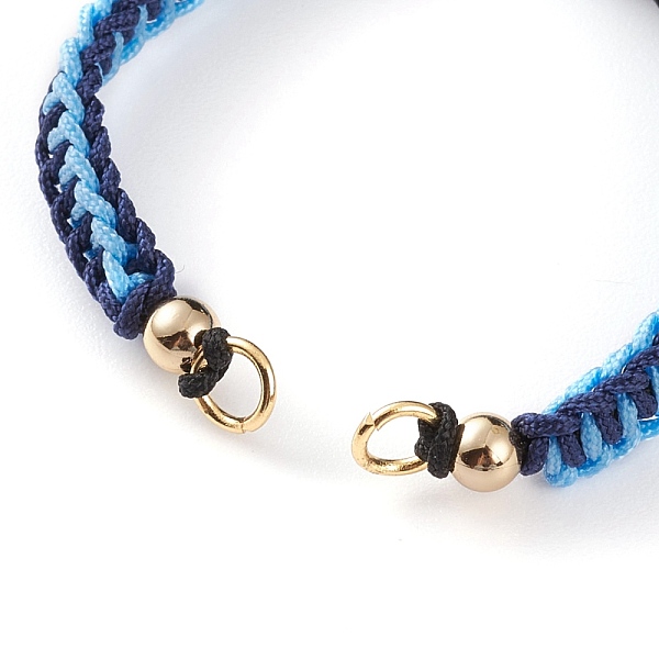 PandaHall Adjustable Nylon Thread Braided Bracelet Making, with Golden Plated Brass Beads and 304 Stainless Steel Jump Rings, Light Sky Blue...
PandaHall Adjustable Nylon Thread Braided Bracelet Making, with Golden Plated Brass Beads and 304 Stainless Steel Jump Rings, Light Sky Blue...