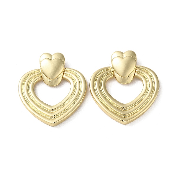 PandaHall Rack Plating Brass Pendants, Heart Charm, Real 18K Gold Plated, 28mm, Hole: 4.5x2.5mm Brass Heart
PandaHall Rack Plating Brass Pendants, Heart Charm, Real 18K Gold Plated, 28mm, Hole: 4.5x2.5mm Brass Heart