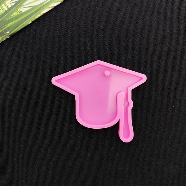 PandaHall Graduation Season Theme Silicone Keychain Pendnat Molds, for UV Resin, Epoxy Resin Jewelry Making, Graduation Cap, 62x70x6.5mm..., Pink
PandaHall Graduation Season Theme Silicone Keychain Pendnat Molds, for UV Resin, Epoxy Resin Jewelry Making, Graduation Cap, 62x70x6.5mm..., Pink