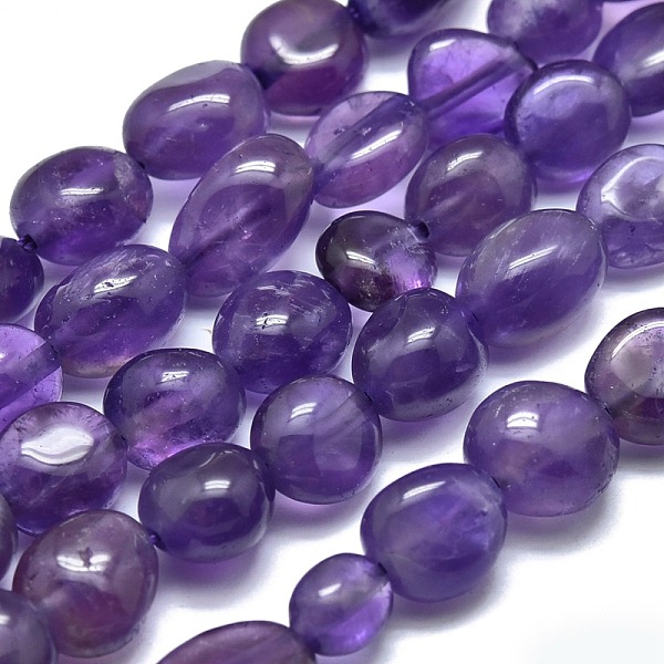 PandaHall Natural Amethyst Beads Strands, Tumbled Stone, Nuggets, 8~10x7~8x4~6mm, Hole: 0.8mm, about 46pcs/Strand, 15.75 inch(40cm) Amethyst...
PandaHall Natural Amethyst Beads Strands, Tumbled Stone, Nuggets, 8~10x7~8x4~6mm, Hole: 0.8mm, about 46pcs/Strand, 15.75 inch(40cm) Amethyst...